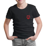 V for Vendetta - V logo Siyah Çocuk Tshirt