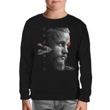 Vikings - Ragnar II Siyah Çocuk Sweatshirt