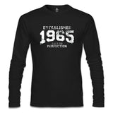 1965 Aged to Perfection Siyah Erkek Sweatshirt