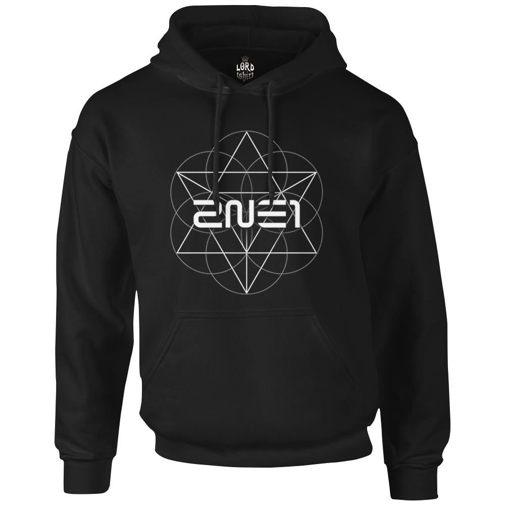 2NE1 - Crush Black Men's Zipperless Hoodie