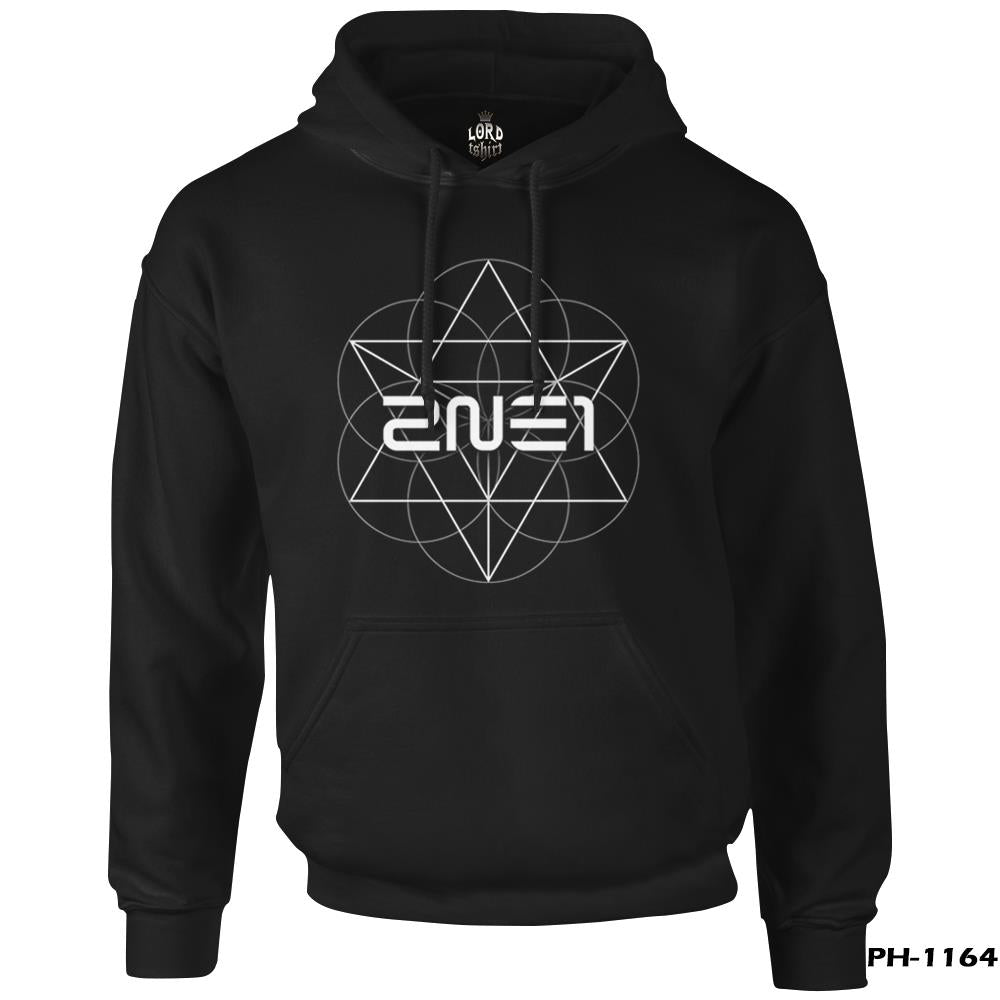 2NE1 - Crush Black Men's Zipperless Hoodie