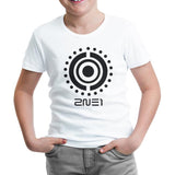 2NE1 - Logo 2 White Kids Tshirt