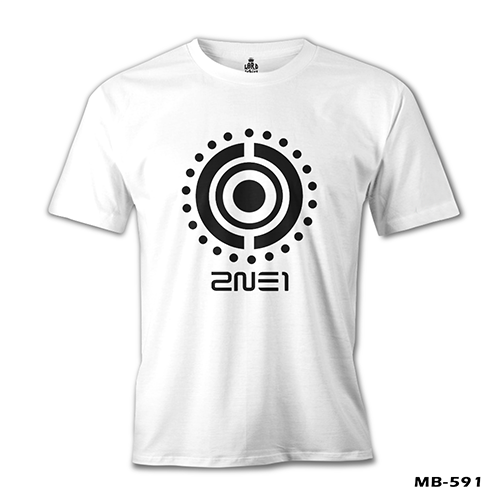 2NE1 - Logo 2 White Men's Tshirt