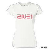 2NE1 - Logo White Women's Tshirt