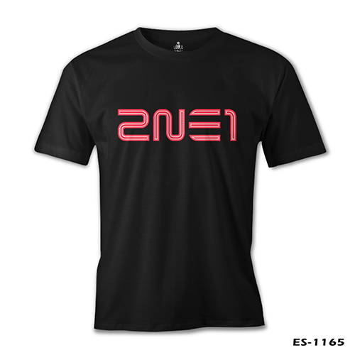 2NE1 - Logo Siyah Erkek Tshirt