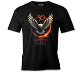 30 Seconds to Mars - Kartal Siyah Erkek Tshirt