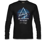 30 Seconds to Mars - Live in İstanbul Siyah Erkek Sweatshirt