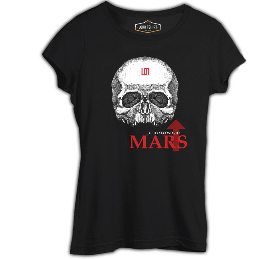 30 Seconds to Mars Black Women's Tshirt