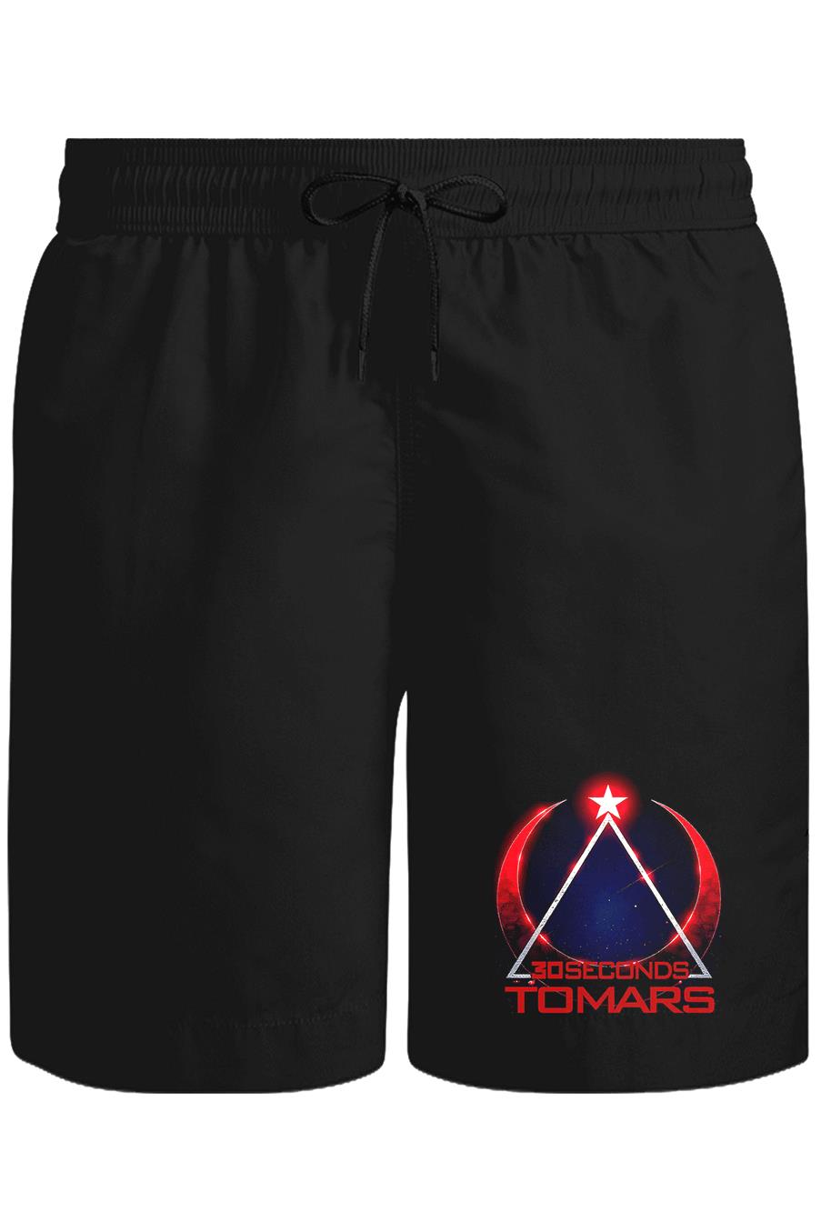 30 Seconds to Mars - Türkiye Unisex Black Shorts
