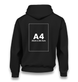 Personalized Black Unisex Hoodie - Single Sided 