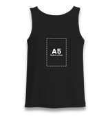 Personalized Black Unisex Undershirt - Single Sided 