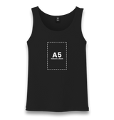 Personalized Black Unisex Undershirt - Single Sided 