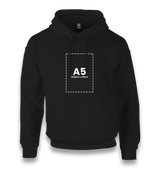 Personalized Black Unisex Hoodie - Single Sided 