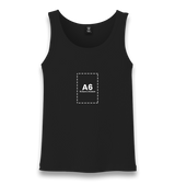 Personalized Black Unisex Undershirt - Single Sided 