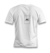 Personalized White Men's T-Shirt - Single Sided 