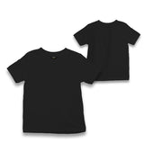 Personalized Black Kids T-shirt - Front Back 