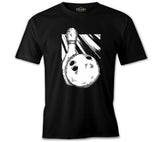 A Bowling Pin and Ball Black Men's Tshirt