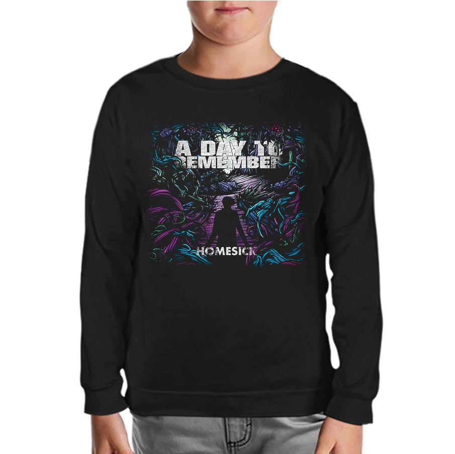 A Day To Remember - Homesick Black Kids Sweatshirt