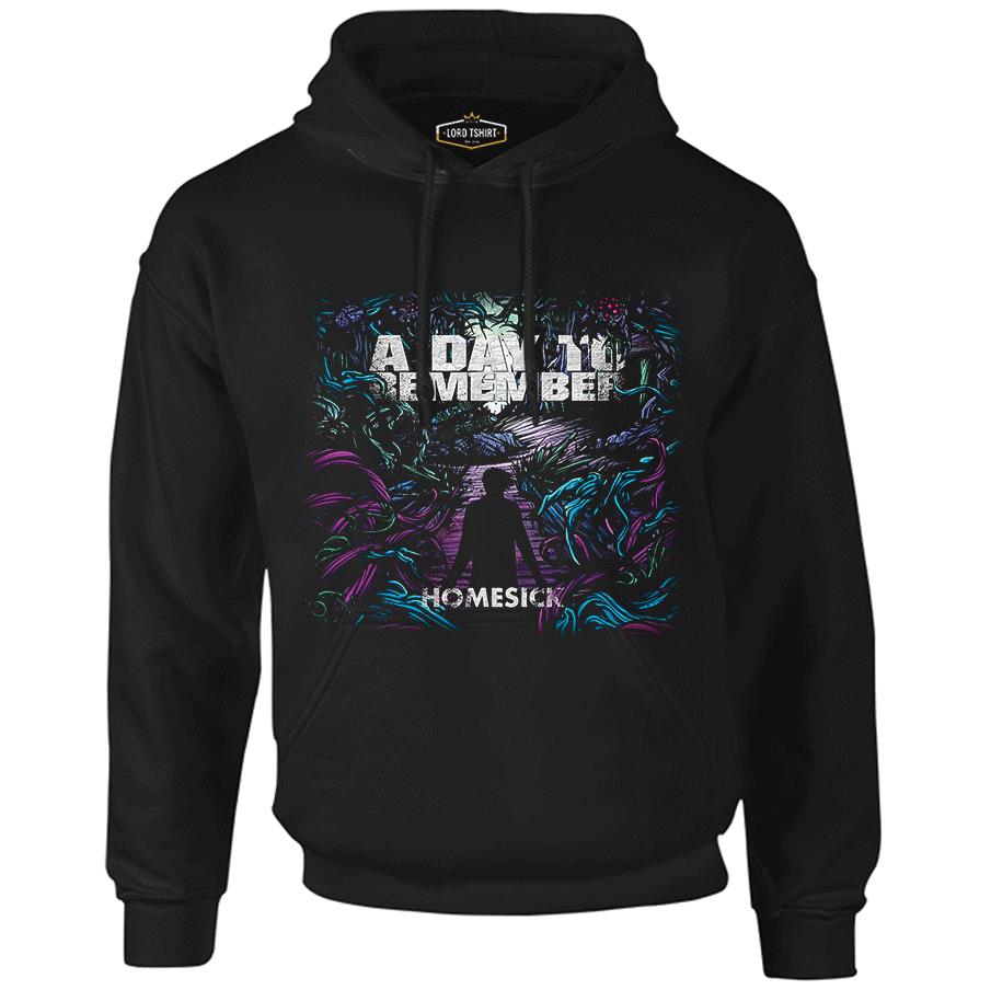 A Day To Remember - Homesick Black Men's Zipperless Hoodie