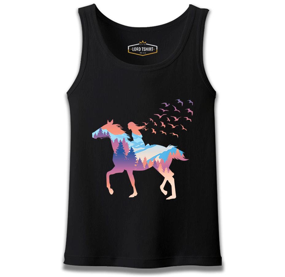 A Girl Free as Horses and Birds Black Male Athlete