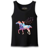 A Girl Free as Horses and Birds Black Male Athlete