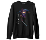 A skater in a City Black Men's Thick Sweatshirt