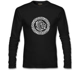 A Viking Sybol Knot Black Men's Sweatshirt