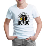 AC DC - 1979 White Kids Tshirt