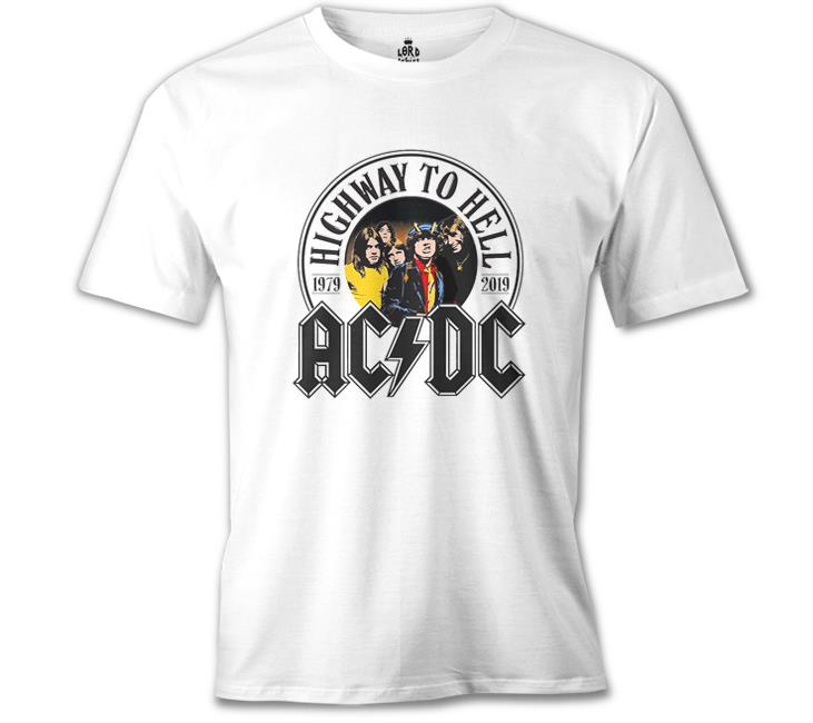 AC DC - 1979 Beyaz Erkek Tshirt