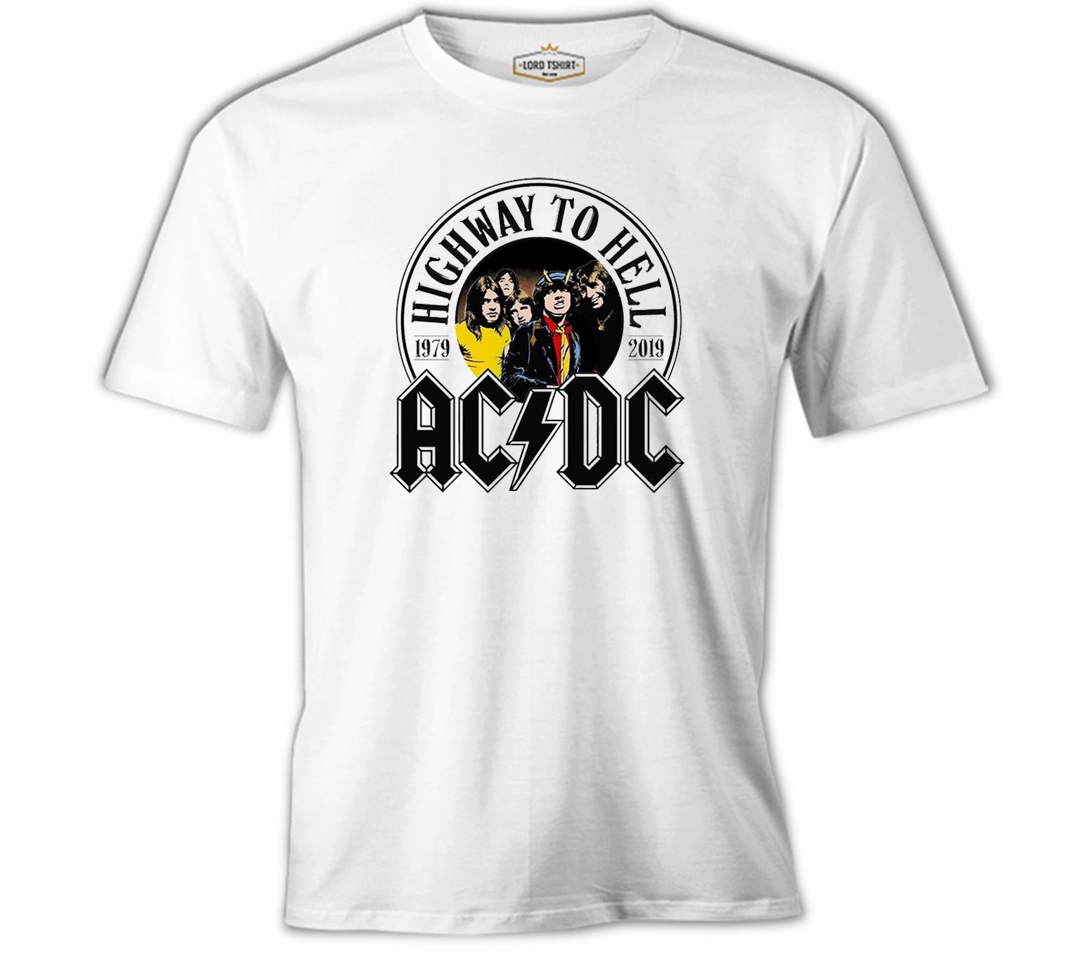 AC DC - 1979 White Men's Tshirt