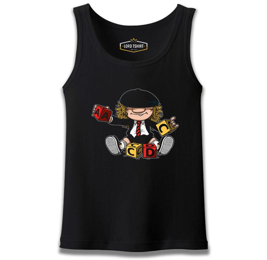 AC DC - AC DC Cubes Black Men's Undershirt