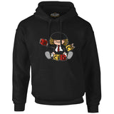 AC DC - AC DC Cubes Black Men's Zipperless Hoodie