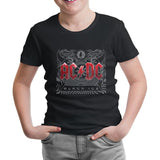 AC DC - Black Ice Black Kids Tshirt