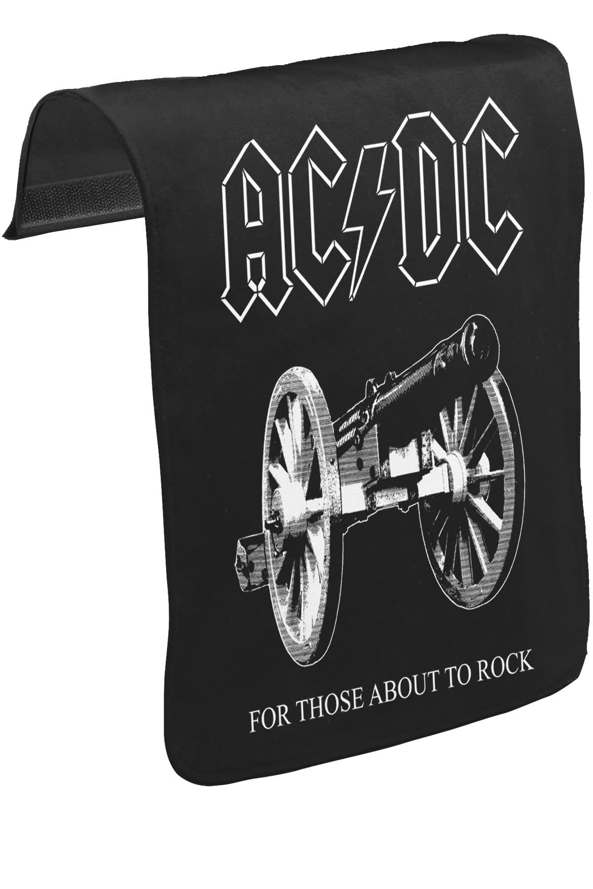 AC DC - For Those About To Rock Cover Unisex Black Snap-On Messenger Bag Cover CK-1044 