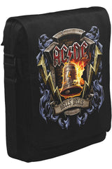 AC DC Hells Bells Unisex Black Messenger Bag 