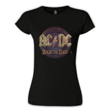 AC DC - Rock or Bust Black Women's Tshirt