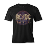 AC DC - Rock or Bust Black Men's Tshirt