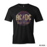 AC DC - Rock or Bust Black Men's Tshirt