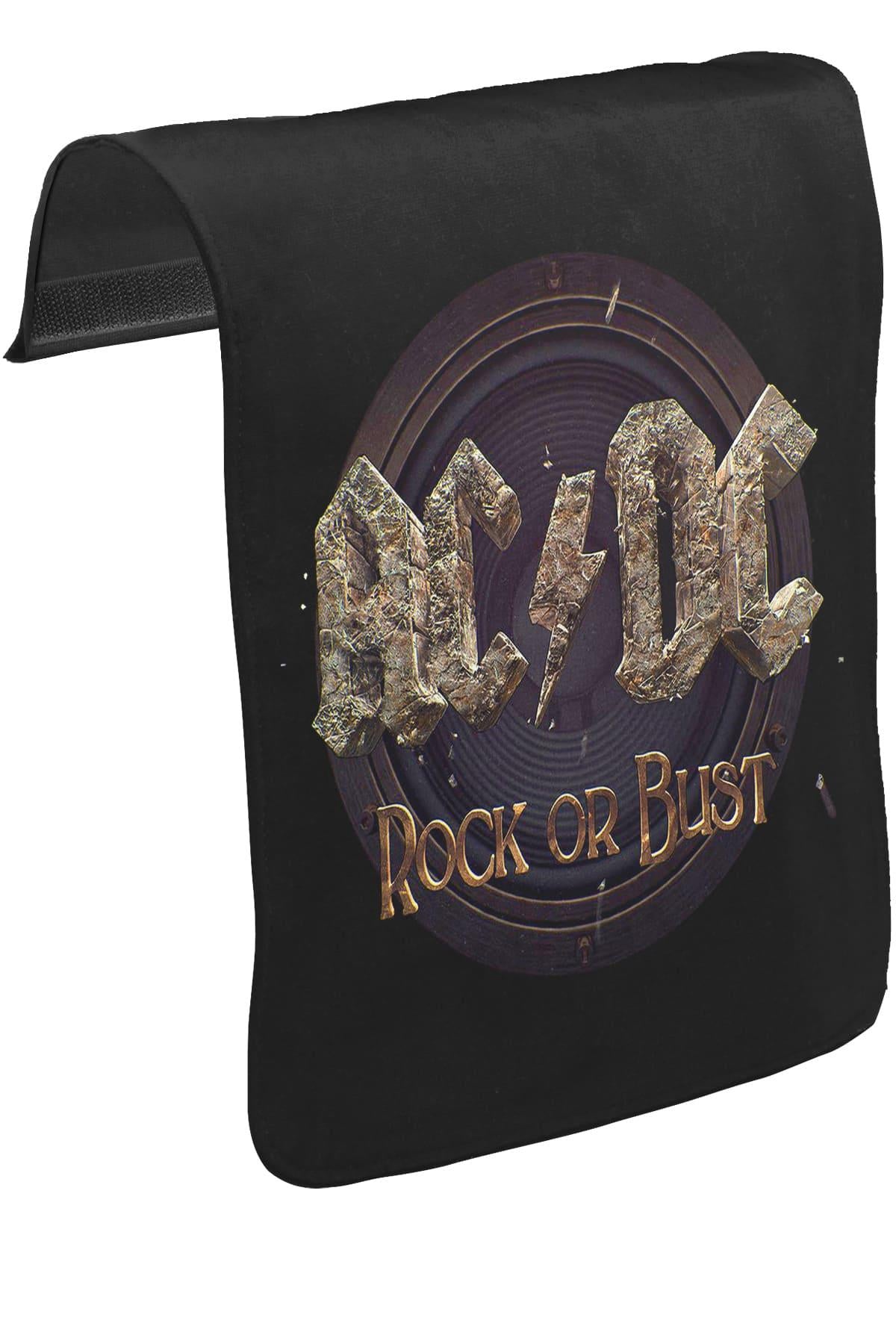 AC DC - Rock or Bust Unisex Black Snap-On Messenger Bag Cover CK-924 