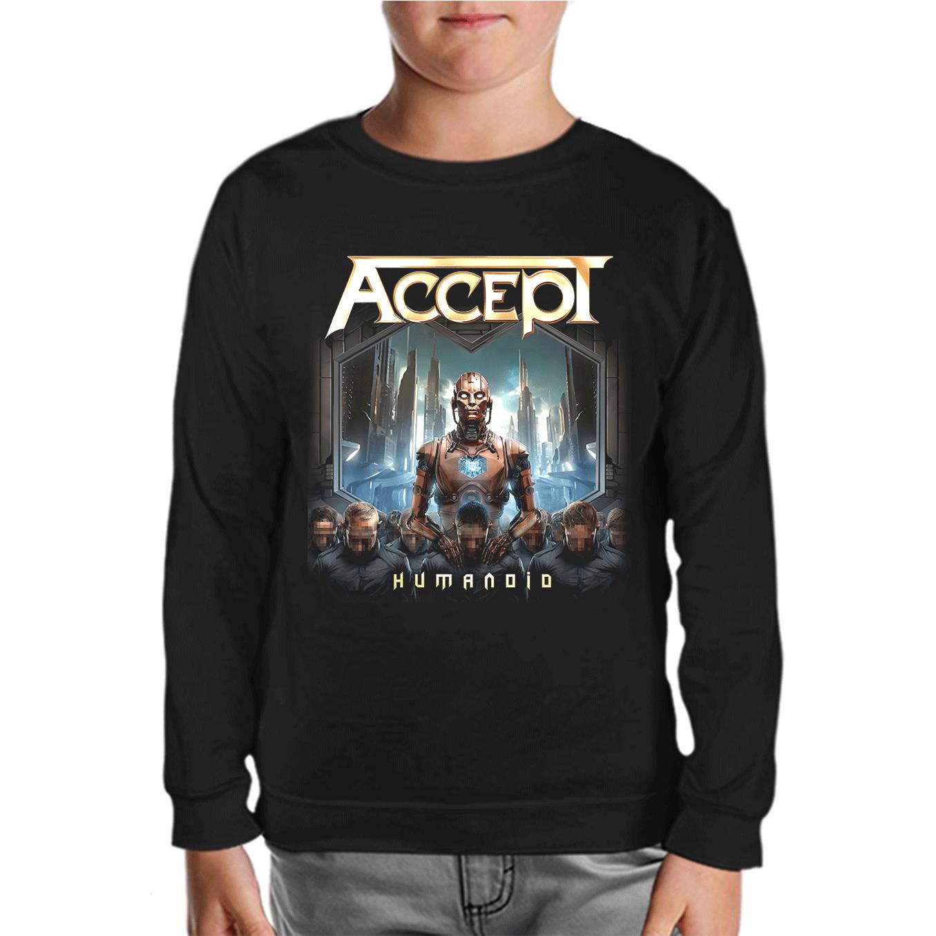 Accept - Humanoid Album Black Kids Sweatshirt