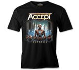 Accept - Humanoid Albüm Siyah Erkek Tshirt