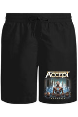 Accept - Humanoid Albüm Unisex Siyah Şort