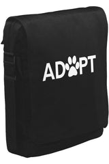 Adopt - Pati Unisex Black Messenger Bag 