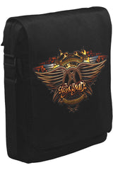 Aerosmith Unisex Black Messenger Bag 