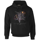 Tree Fairy Black Men's Zipperless Hoodie