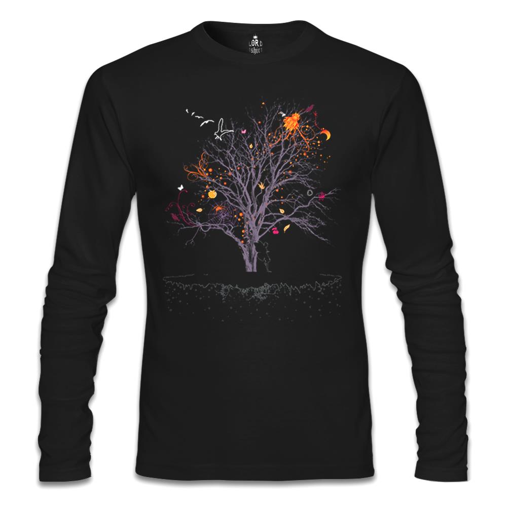 Tree Fairy Black Men's Sweatshirt