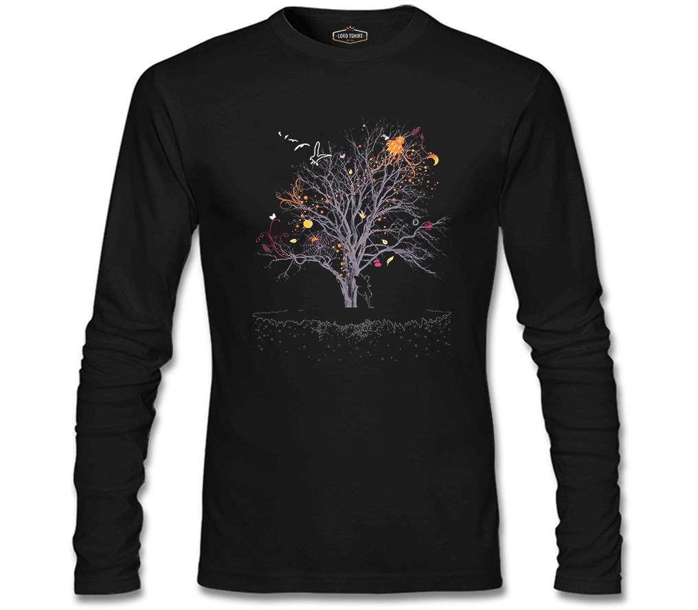 Tree Fairy Black Men's Sweatshirt