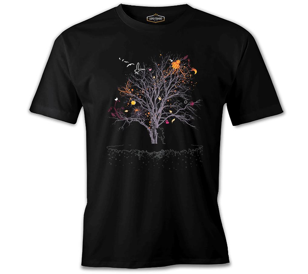 Tree Fairy Black Men's Tshirt