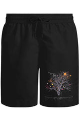 Tree Fairy Unisex Black Shorts 
