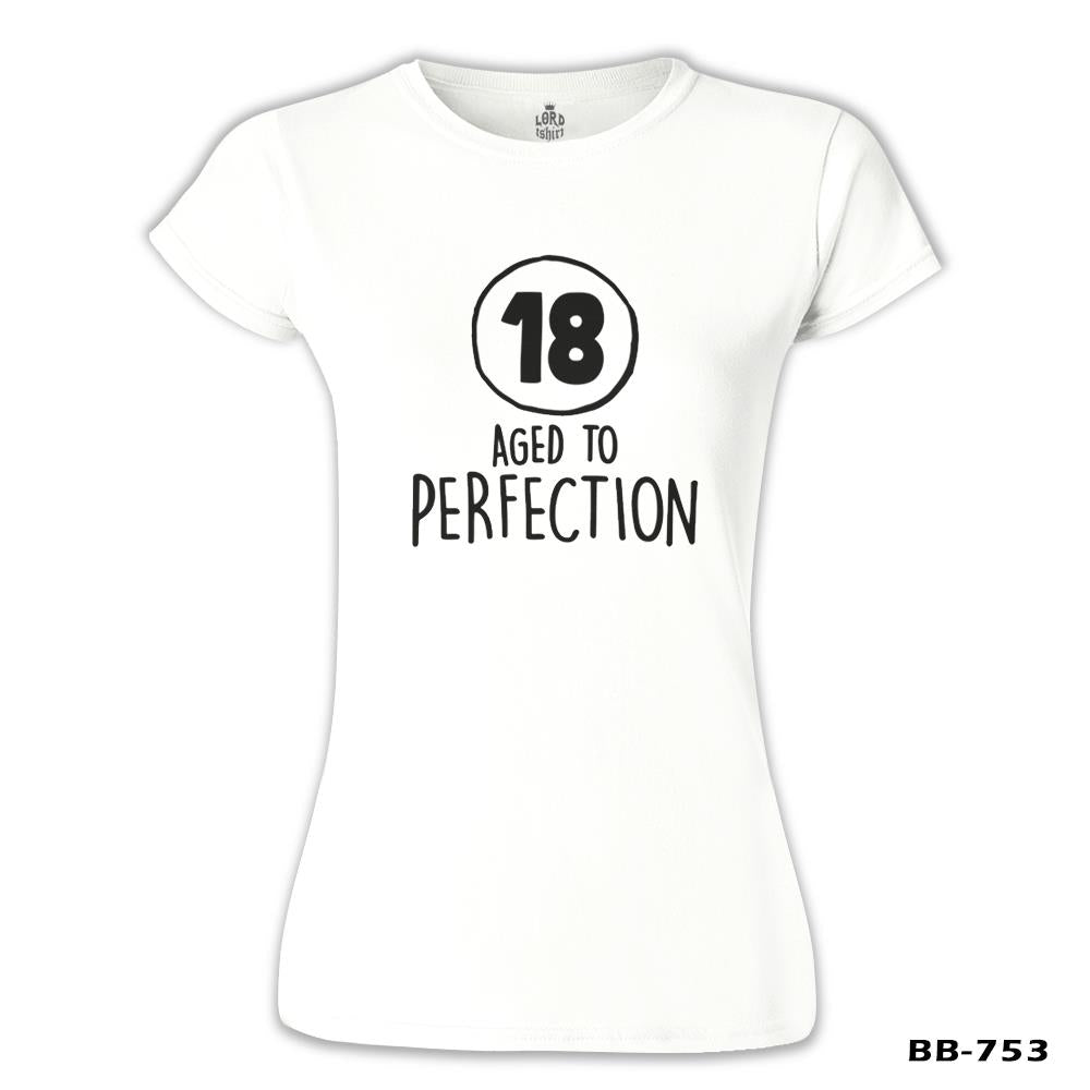 Aged to Perfection - 18 White Women's Tshirt